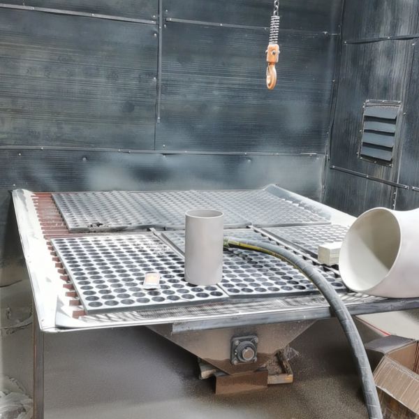 氣力回收噴砂房